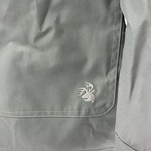 Legendary Whitetails fleece lined waxed cotton rain resistant button up jacket M - Picture 4 of 6